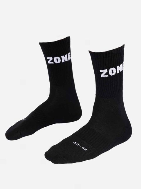 Zone Sock CLUB Low, Black (Floda IBK)